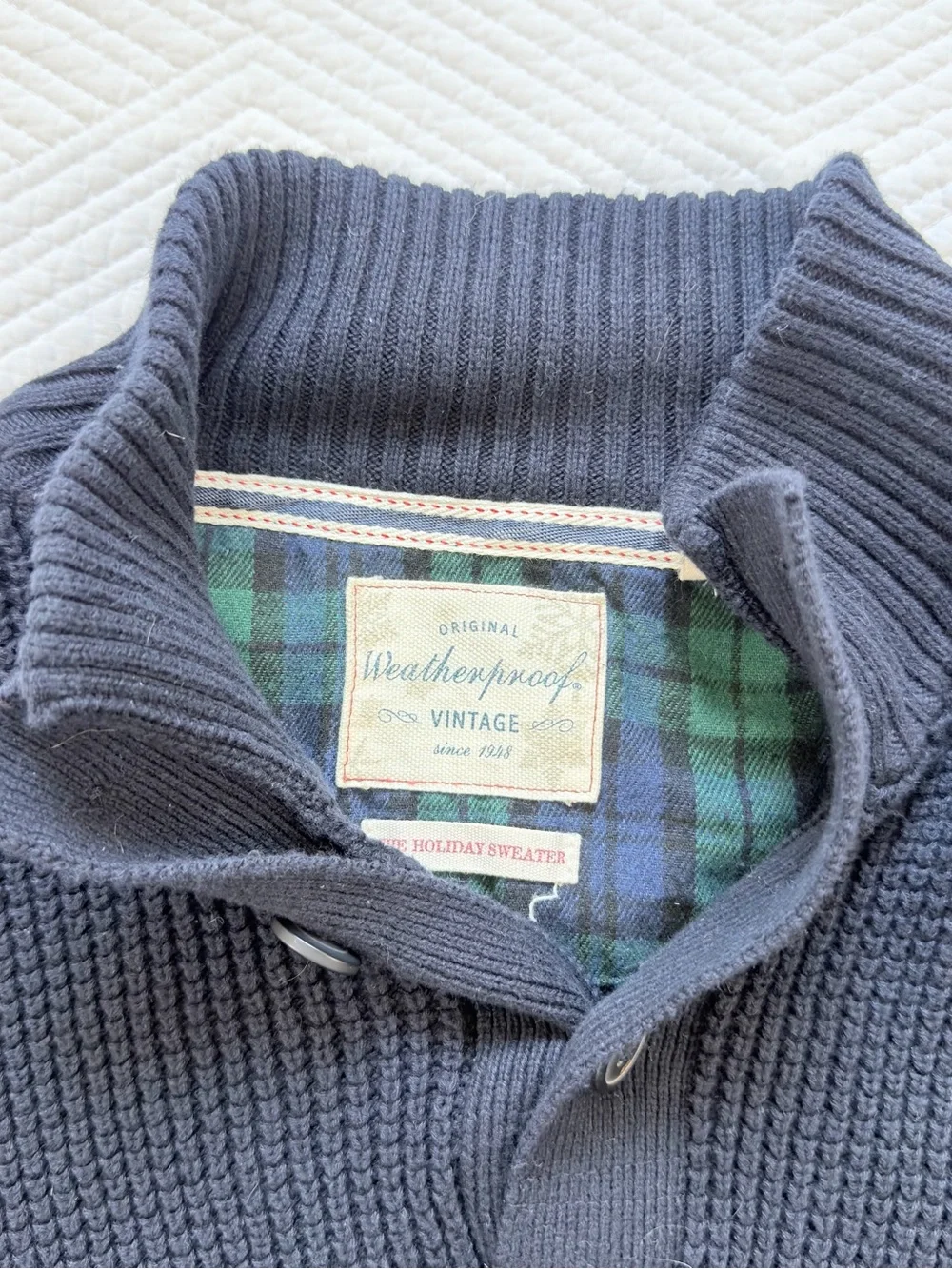 Weatherproof warm waffle